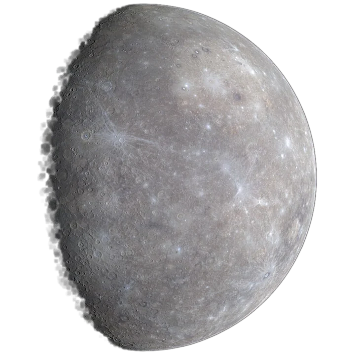 Mercury in approximately true colour, from NASA's MESSENGER spacecraft